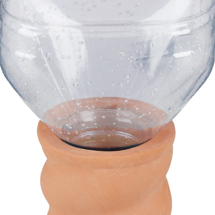 Bent clay cones in a set of 10