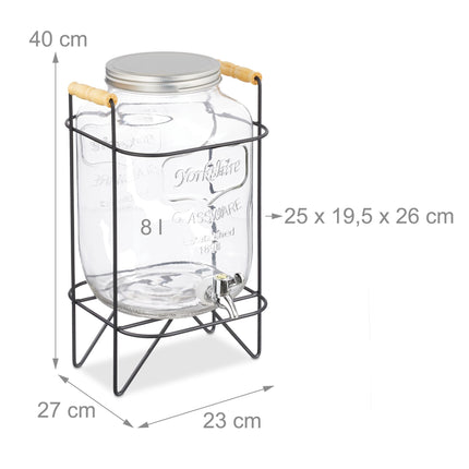 Beverage dispenser 8 liters