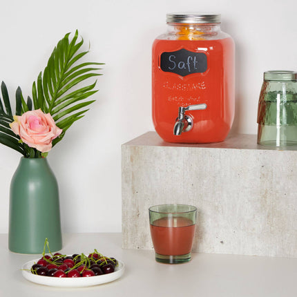 Beverage dispenser with fruit insert 4 L