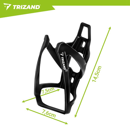 Bicycle Bottle Holder, Universal PP, Black, 13.5x7 cm