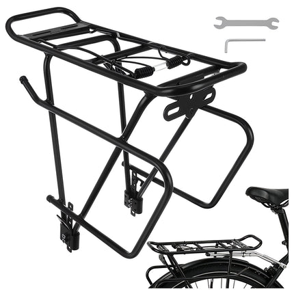 Bicycle Rack 25kg Aluminum for Universal Panniers