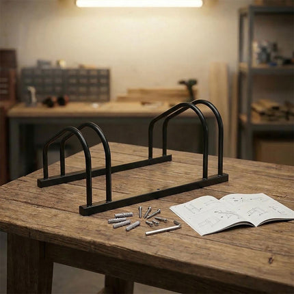 Bicycle Rack Stand – Floor Or Wall Mount, Steel, 65 mm