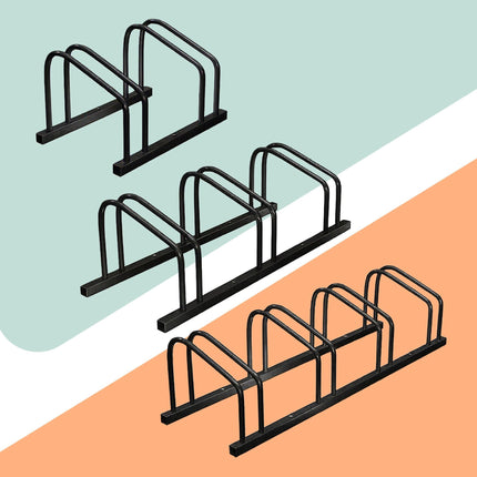 Bicycle Rack Stand – Floor Or Wall Mount, Steel, 65 mm