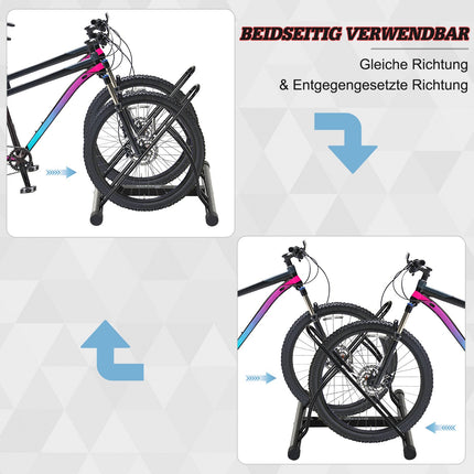 Bike rack - metal black 60x54x57, assembly required