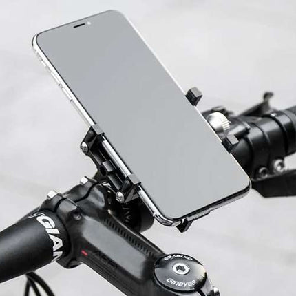 Bicycle phone holder with rubber band U18313