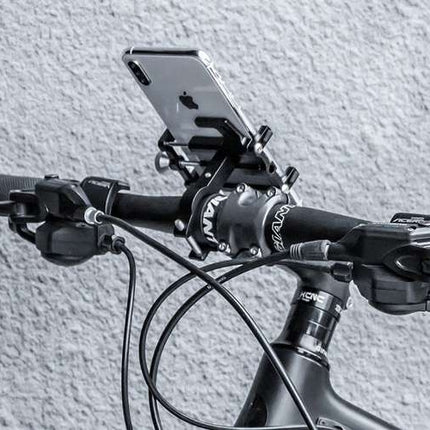 Bicycle phone holder with rubber band U18313