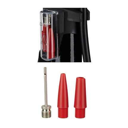 Bicycle pump with pressure gauge