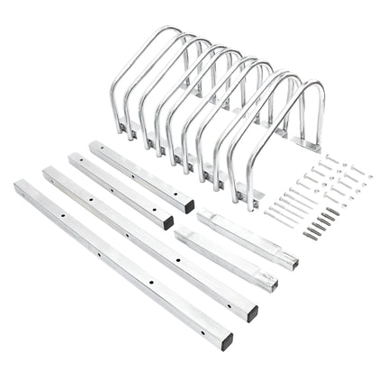 Bicycle rack 5 bicycles steel
