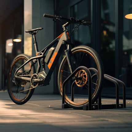 Bicycle rack for 2 bicycles
