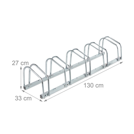 Bicycle rack for 5 bicycles