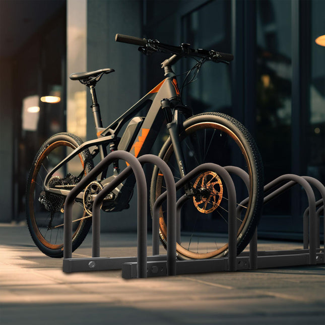 Bicycle rack for 6 bicycles