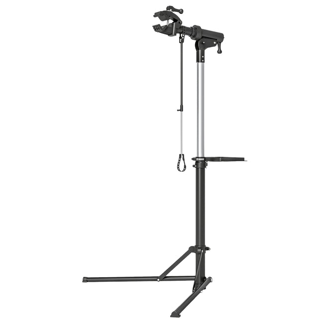 Stojak do montażu rowerów Stojak do naprawy rowerów do 40 kg Stojak na rowery, składany, z regulacją wysokości i obrotem o 360°, do rowerów wyścigowych, górskich, rowerów elektrycznych