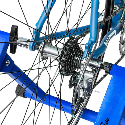 Bicycle trainer with 6 gears