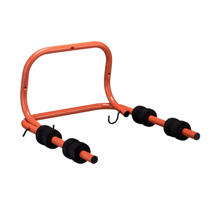 Bicycle wall bracket for 2 bicycles