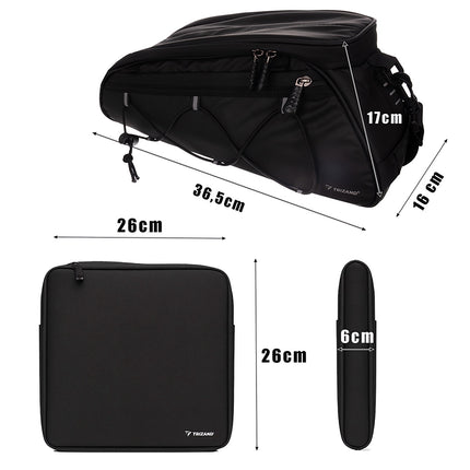Bike Bag, Waterproof, Large Capacity, Easy Mount