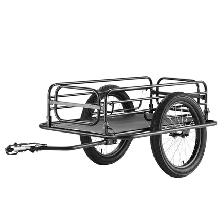 Bike Cargo Trailer, 275 lb Capacity, Foldable, 20 in Wheels