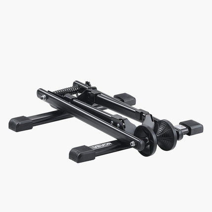 Bike Floor Stand, Foldable Carbon Steel, Fits 20–29 In