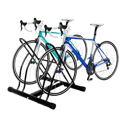 Bike Rack for 2 – Indoor/Outdoor, Steel, Black