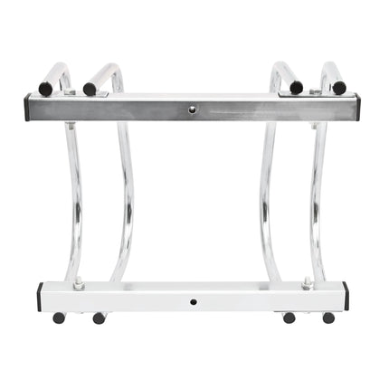 Bike rack 2 bikes for floor and wall