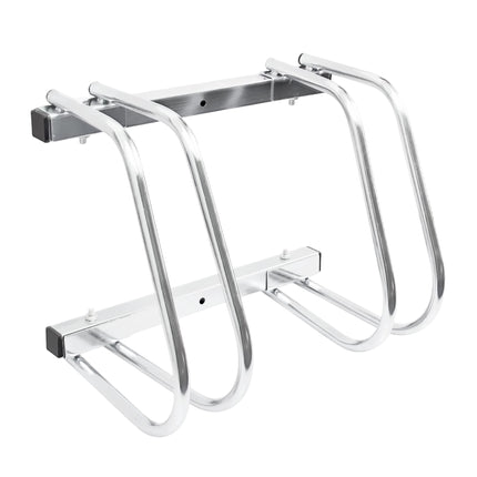 Bike rack 2 bikes for floor and wall