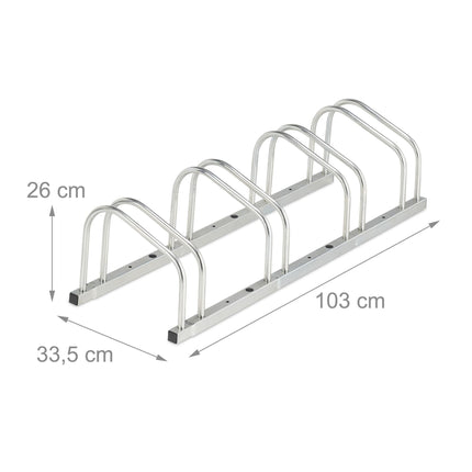 Bike rack for 4 bikes