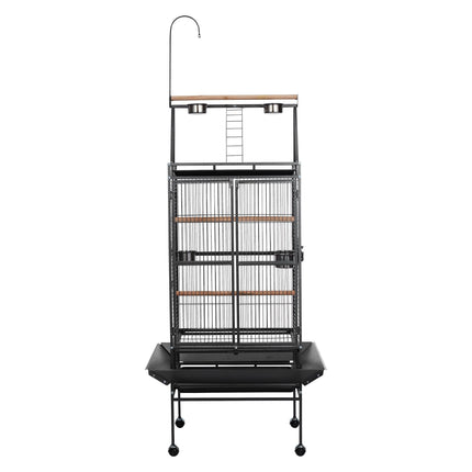 Bird Flight Cage 830 x 790 x 2100 mm, Open-Top, Slide-Out Tray