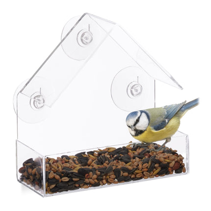 Bird feeder window