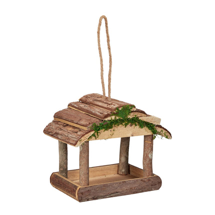 Bird feeder with suspension