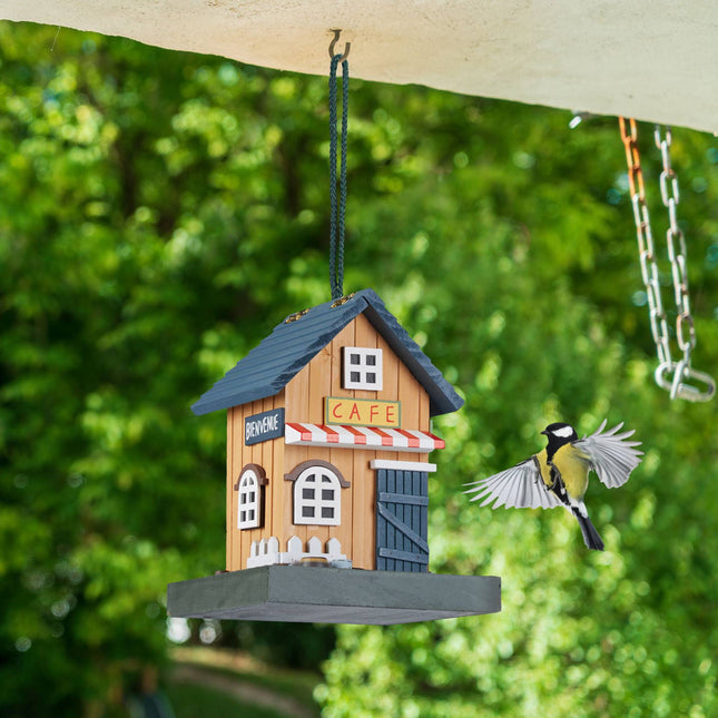Bird house for hanging outside