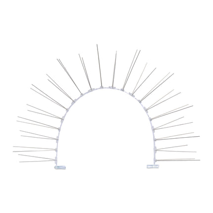 Bird repellent spikes, set of 6