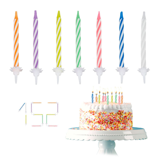 Birthday candles 152 parts