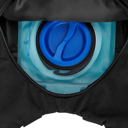 Black Backpack, Durable, Spacious, Travel-Friendly