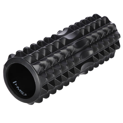 Black Foam Roller, High-Density, 140 cm