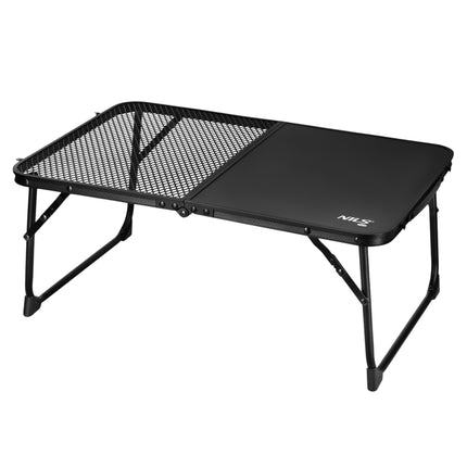 Black Folding Camping Table – Lightweight, Compact, 60x40 cm
