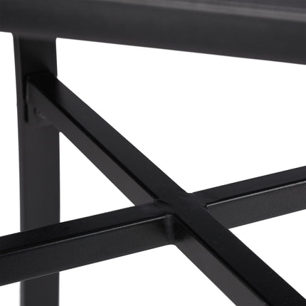Black Garden Table