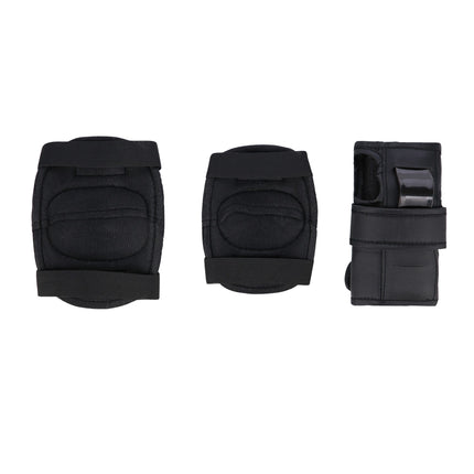 Black Helmet with Protectors Set, Size S