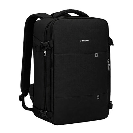 Black Hiking Backpack, 40x20x25 cm, USB Port