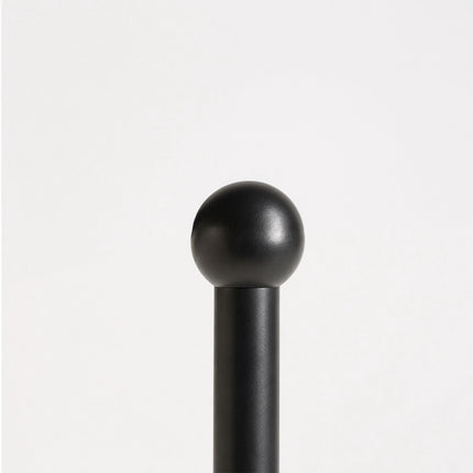 Black Iron Boot Rack for 4 Pairs, 45x41x25 cm