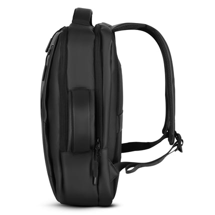 Black Laptop Backpack, USB-C Port, 15L Capacity