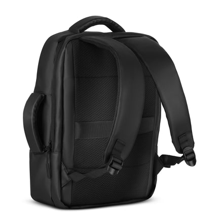 Black Laptop Backpack, USB-C Port, 15L Capacity