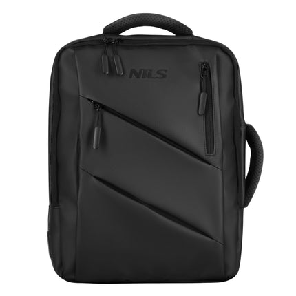 Black Laptop Backpack, USB-C Port, 15L Capacity