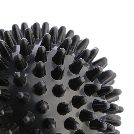 Black Massage Spiky Ball – Pain Relief, 6cm