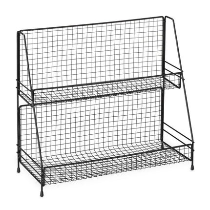 Black Metal Spice Rack