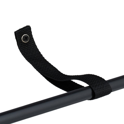 Black Metal Towel Ladder Rack with 4 Rungs
