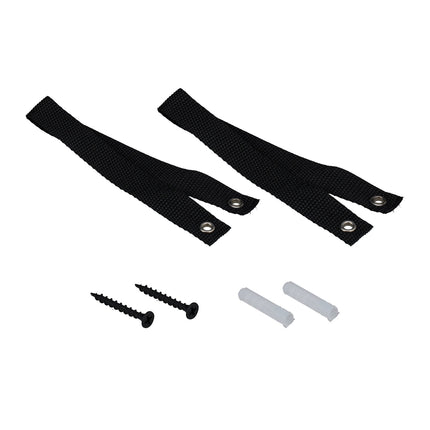Black Metal Towel Ladder Rack with 5 Rungs