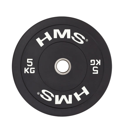 Black Olympic Bumper Plate, 5 kg