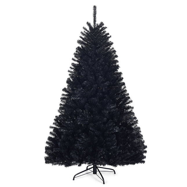 Black PVC Halloween Christmas Tree, 180 cm, Foldable