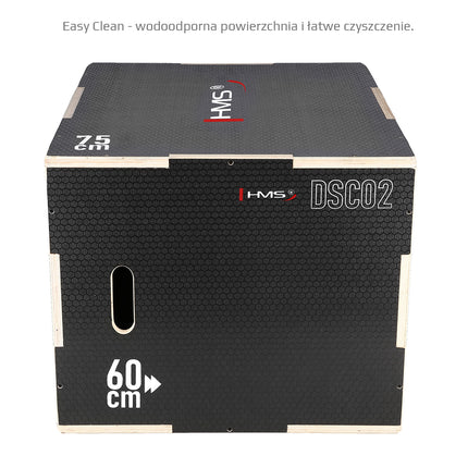 Black Plyometric Box for Chest Exercises