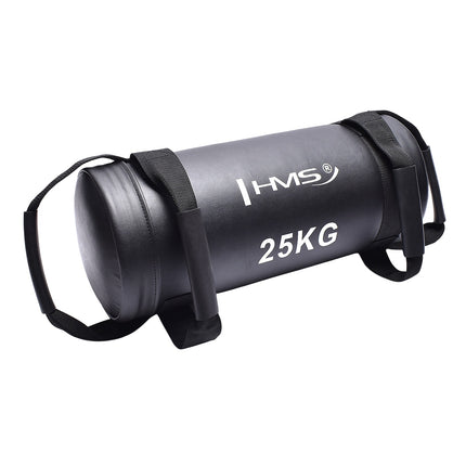 Black Power Bag, 25 kg, Weighted Training Equipment