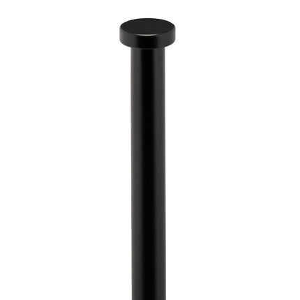 Black Self-Adhesive Toilet Roll Holder – 2 Roll Capacity